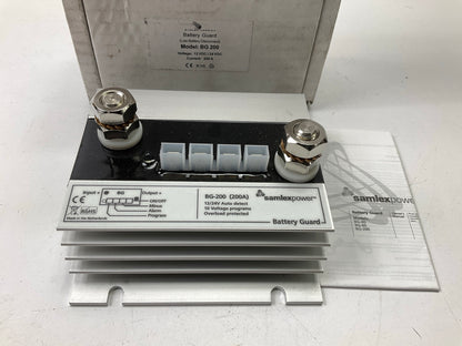 Samlex BG200 Battery Guard 200 Amp Low Voltage Disconnect Programmable Isolator