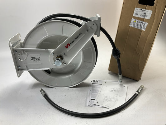 Samson 1428 1400 Series Medium Pressure Reel W/ 30' X 1/2'' Hose, 2000 PSI