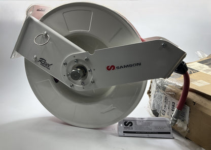 Samson 1663 Air / Water Low Pressure Large Capacity Hose Reel, 1/2'' X 50' Hose