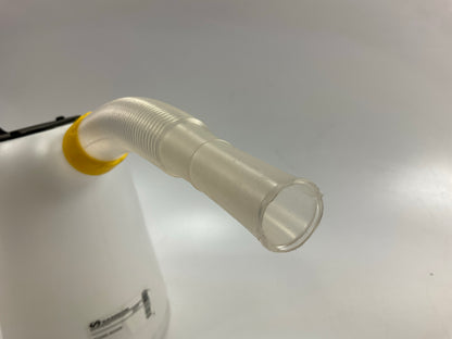 SAMSON 2377 Measuring Can, 5 Quart, Flex Spout Funnel Measure Can