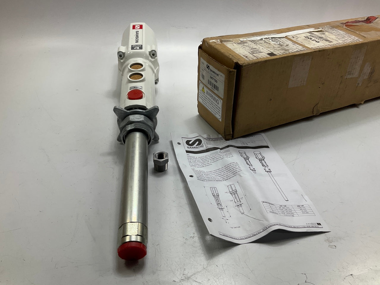 Samson 347120 PumpMaster 4 5:1- Stub Oil Pump W/ Bung Adaptor