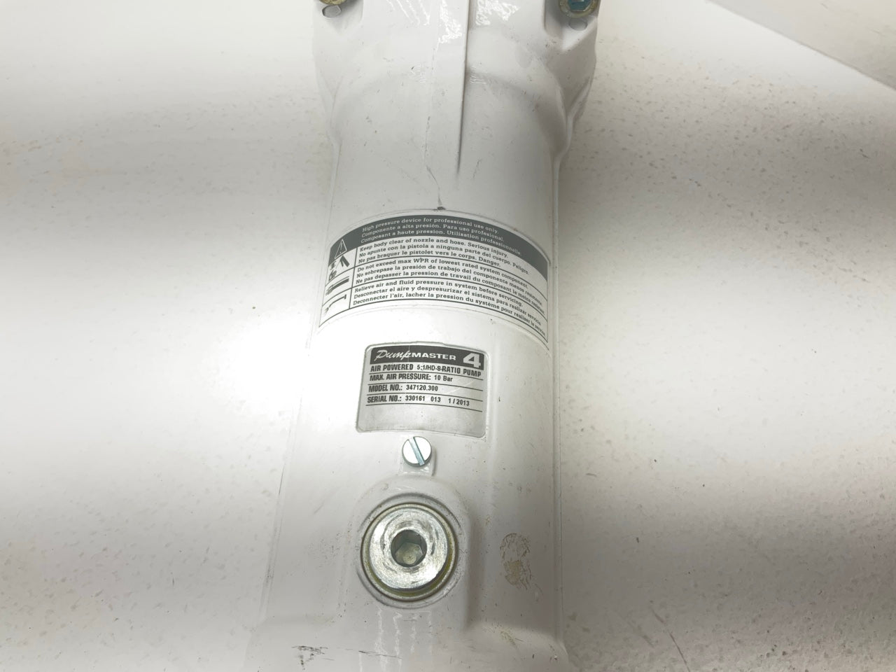 Samson 412 5:1 Ratio Air Operated High Volume Oil Pump PumpMaster 4 347120