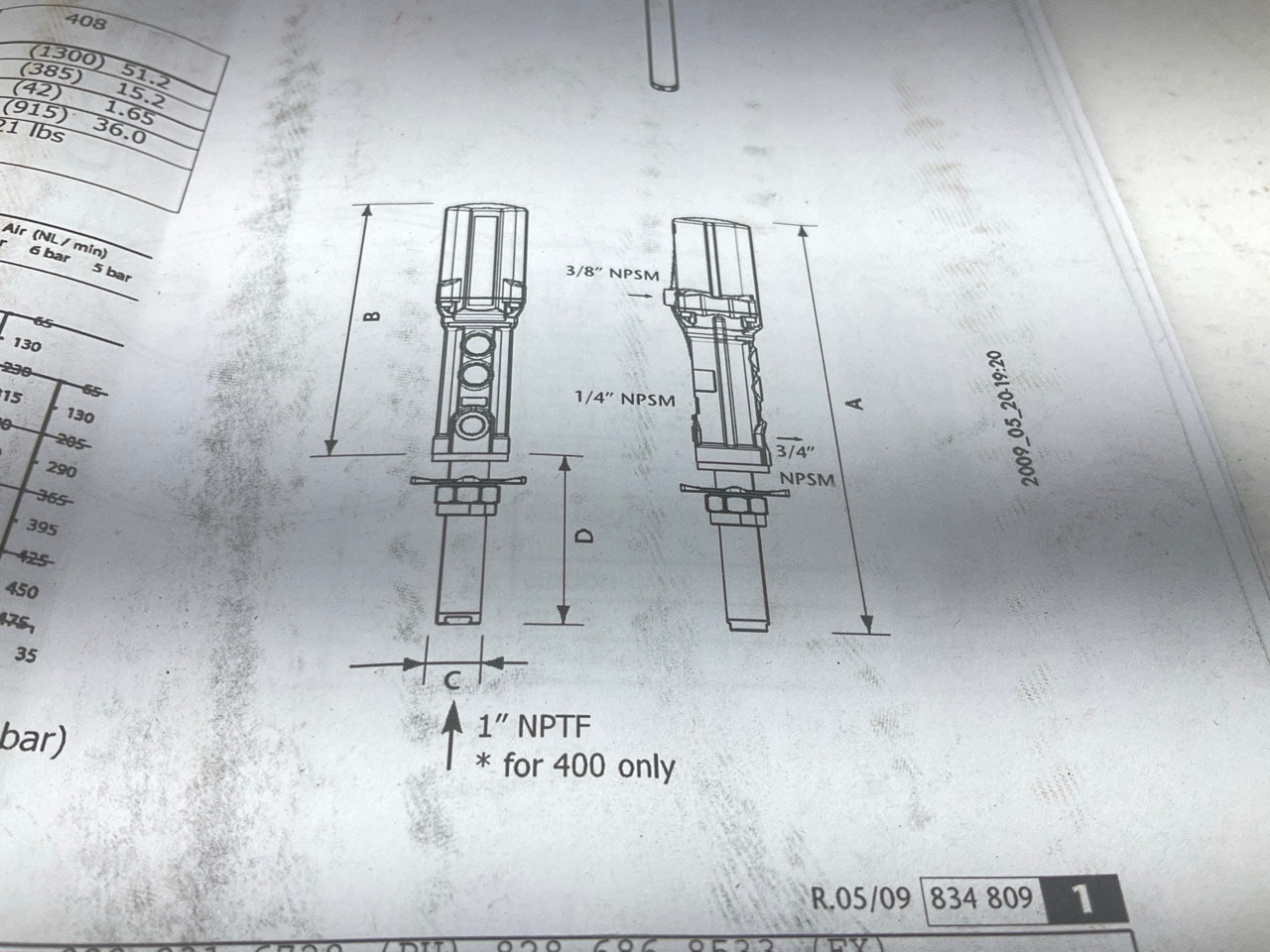 Samson 412 5:1 Ratio Air Operated High Volume Oil Pump PumpMaster 4 347120