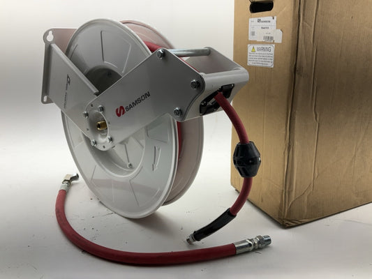 Samson 504151 Spring Rewind Air And Water Professional Hose Reel 50' X 3/8''
