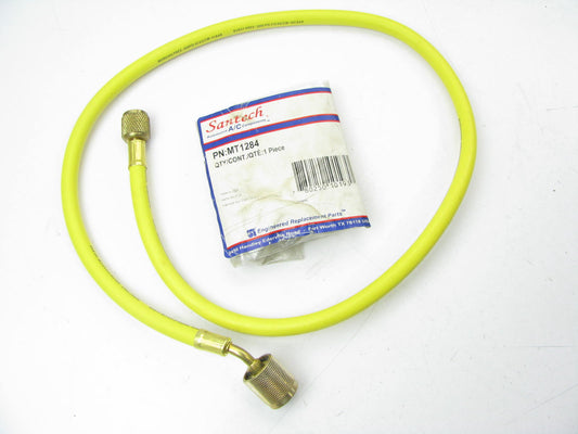 Santech MT1284 Vintage Yellow Refrigerant Hose 36'' With Anti-Blowback