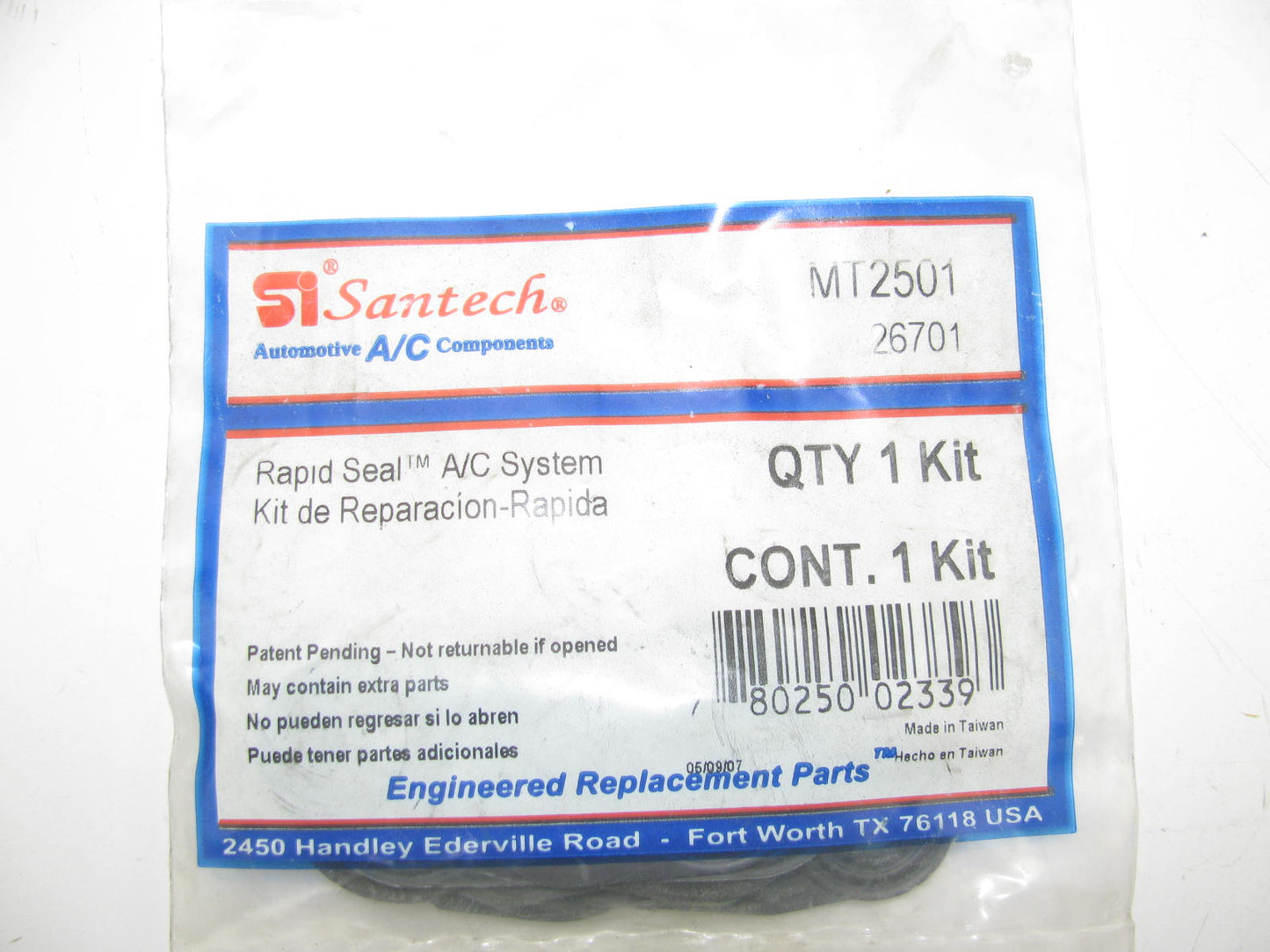 Santech MT2501 A/C System O-Ring And Gasket Kit
