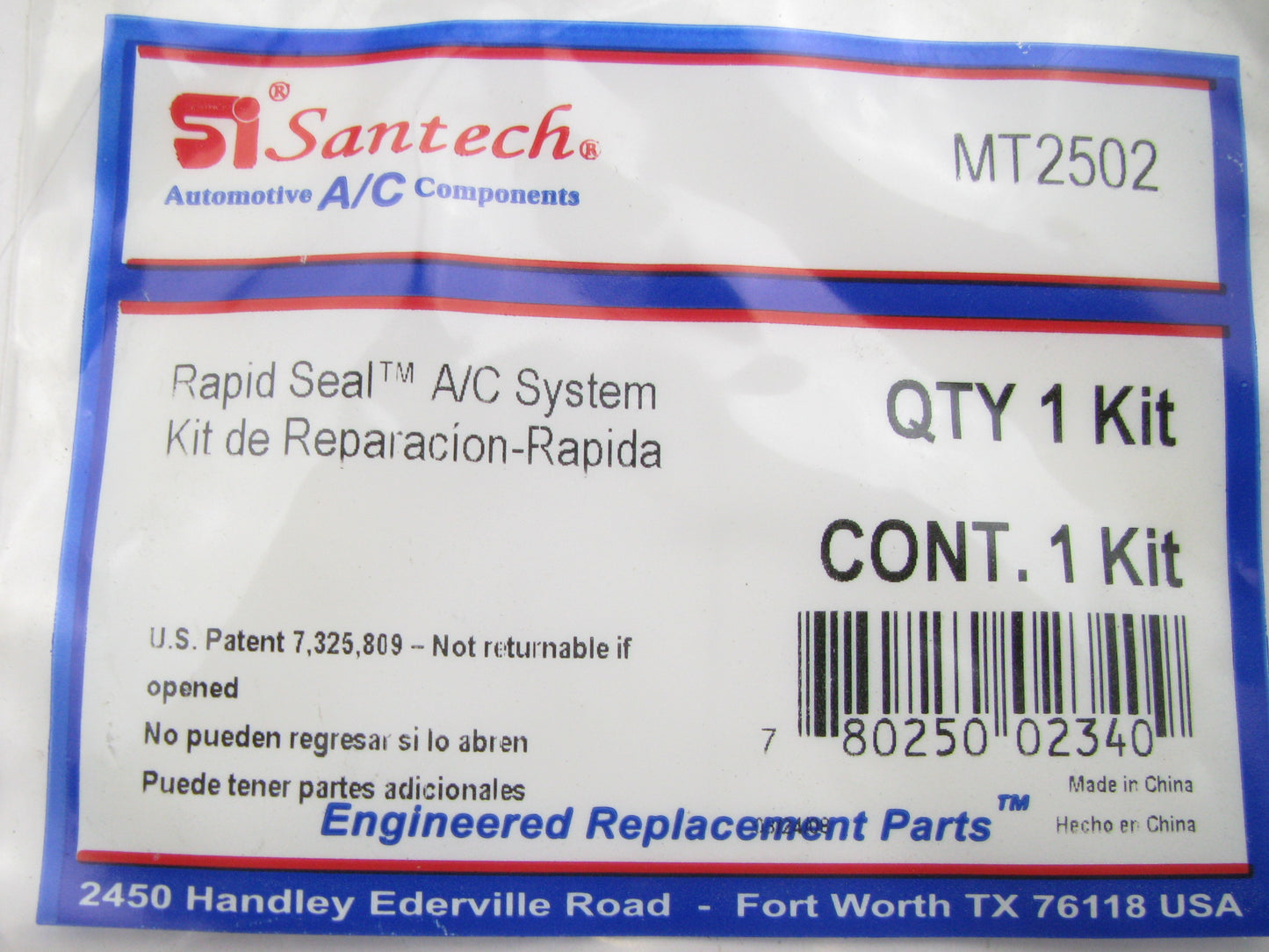 Santech MT2502 A/C System O-Ring And Gasket Kit