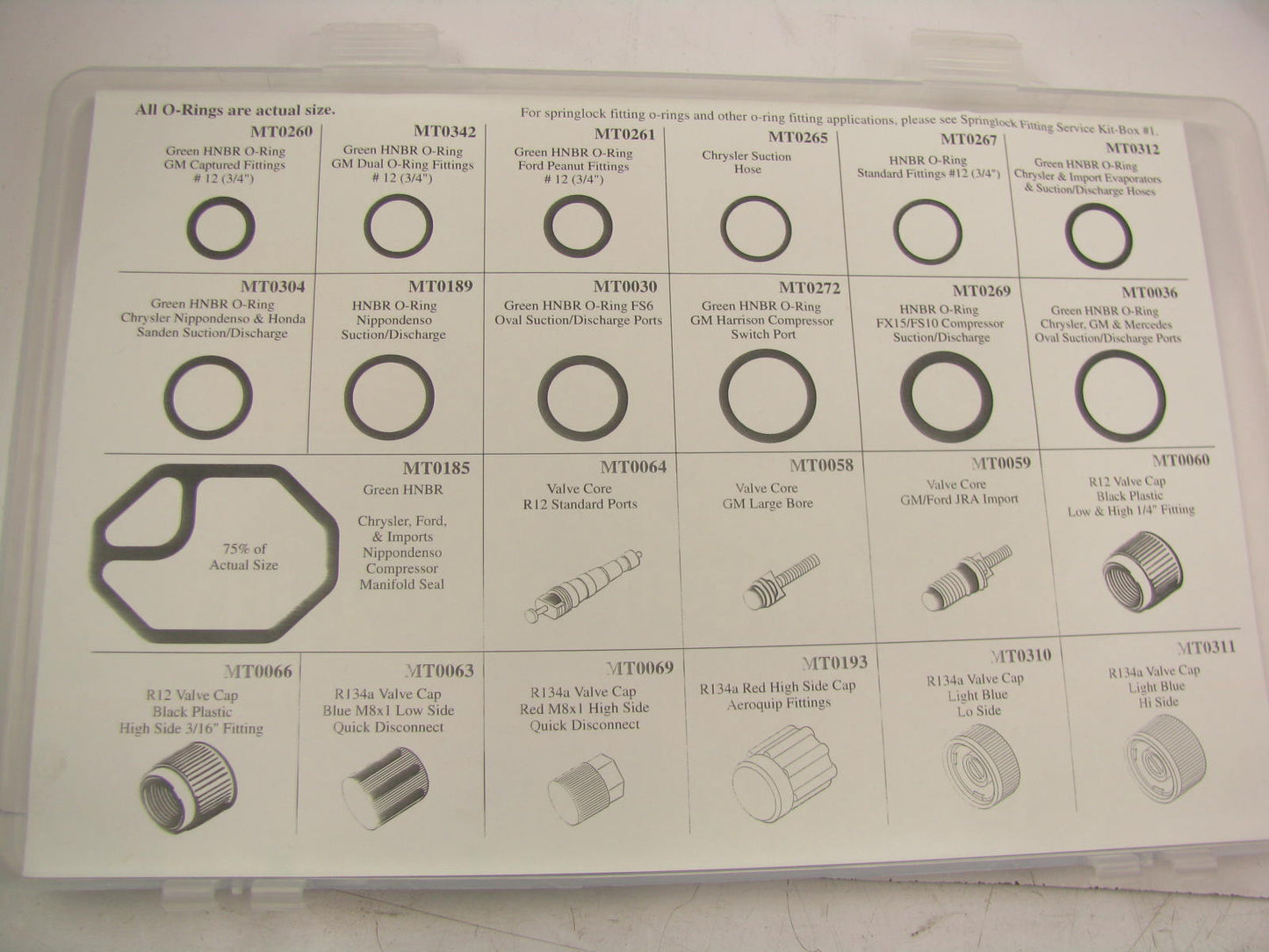 Santech Rapid-Pro A/C Kit - O-rings, Orifice Tubes, Gaskets & Seals For A/C Tech