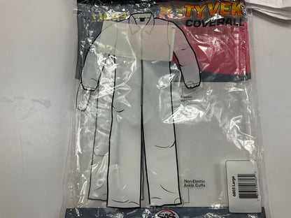 SAS 6803 LARGE Tyvek Protective Paint Coverall Painting Moon Suit, Full Zipper