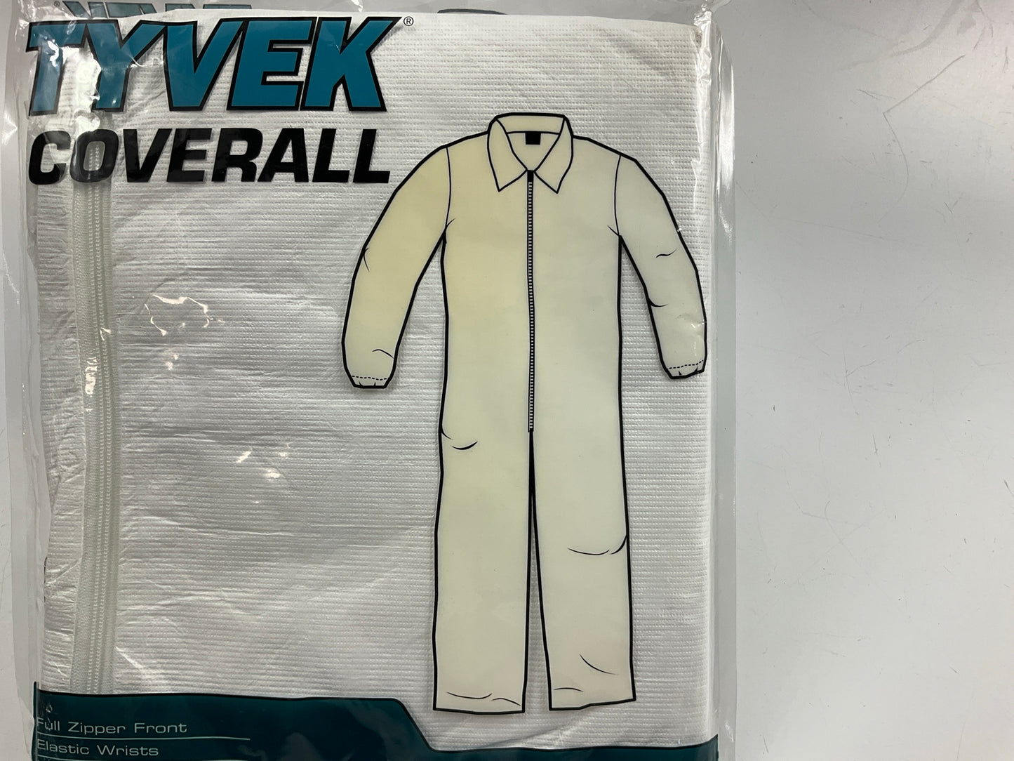 (5) SAS 6804 XL EXTRA LARGE Tyvek Protective Paint Coverall Painting Moon Suit