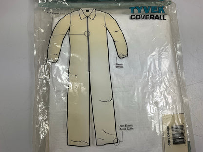 (5) SAS 6804 XL EXTRA LARGE Tyvek Protective Paint Coverall Painting Moon Suit