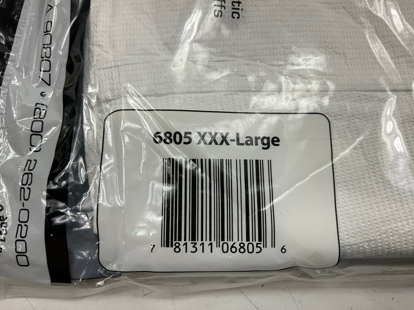 (5) SAS Safety 6805 Protective Coveralls, XXX-LARGE Moon Suit Painting Coverall