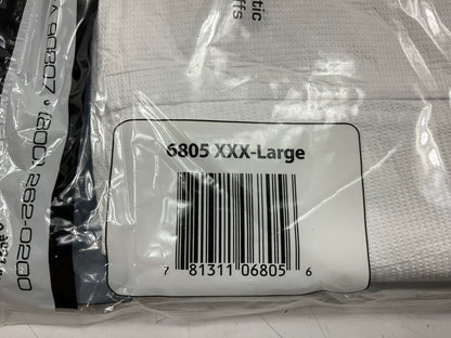 (5) SAS Safety 6805 Protective Coveralls, XXX-LARGE Moon Suit Painting Coverall