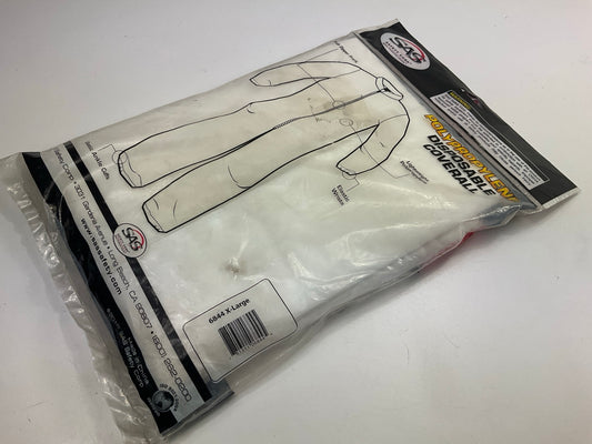 SAS Safety 6844 XL Polypropylene Disposable Painting Coverall, X-Large