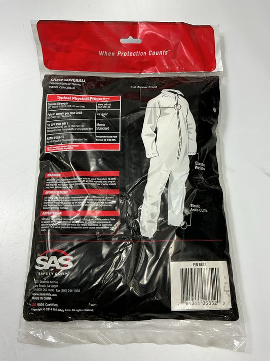 SAS Safety 6852 Gen-Nex All-Purpose Coverall, Medium Size, Paint Painting Suit