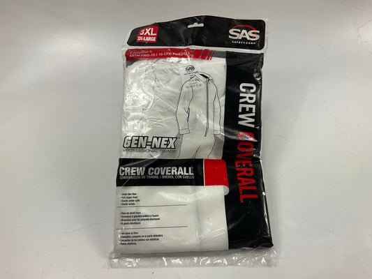SAS Safety 6856 Gen-Nex All-Purpose Paint Suit Moon Suit Coverall, XXX-Large 3XL