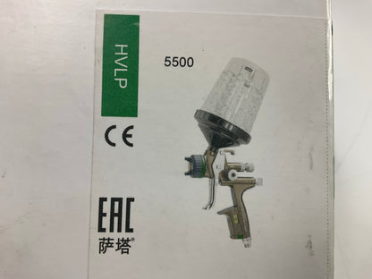 Sata 1062140 SATAjet X 5500 HVLP Digital Spray Gun With Cup, 1.4mm O-Nozzle
