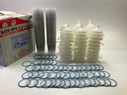 SATA 118281 RPS 0.3 L 125 Um Flat Sieve Standard Set Of 60 Cups