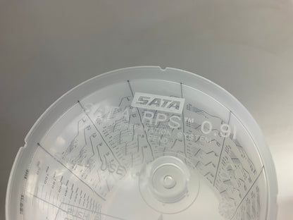 SATA 118489 RPS 0.9 Liter Disposable Cups With Lids, Pack Of (40)