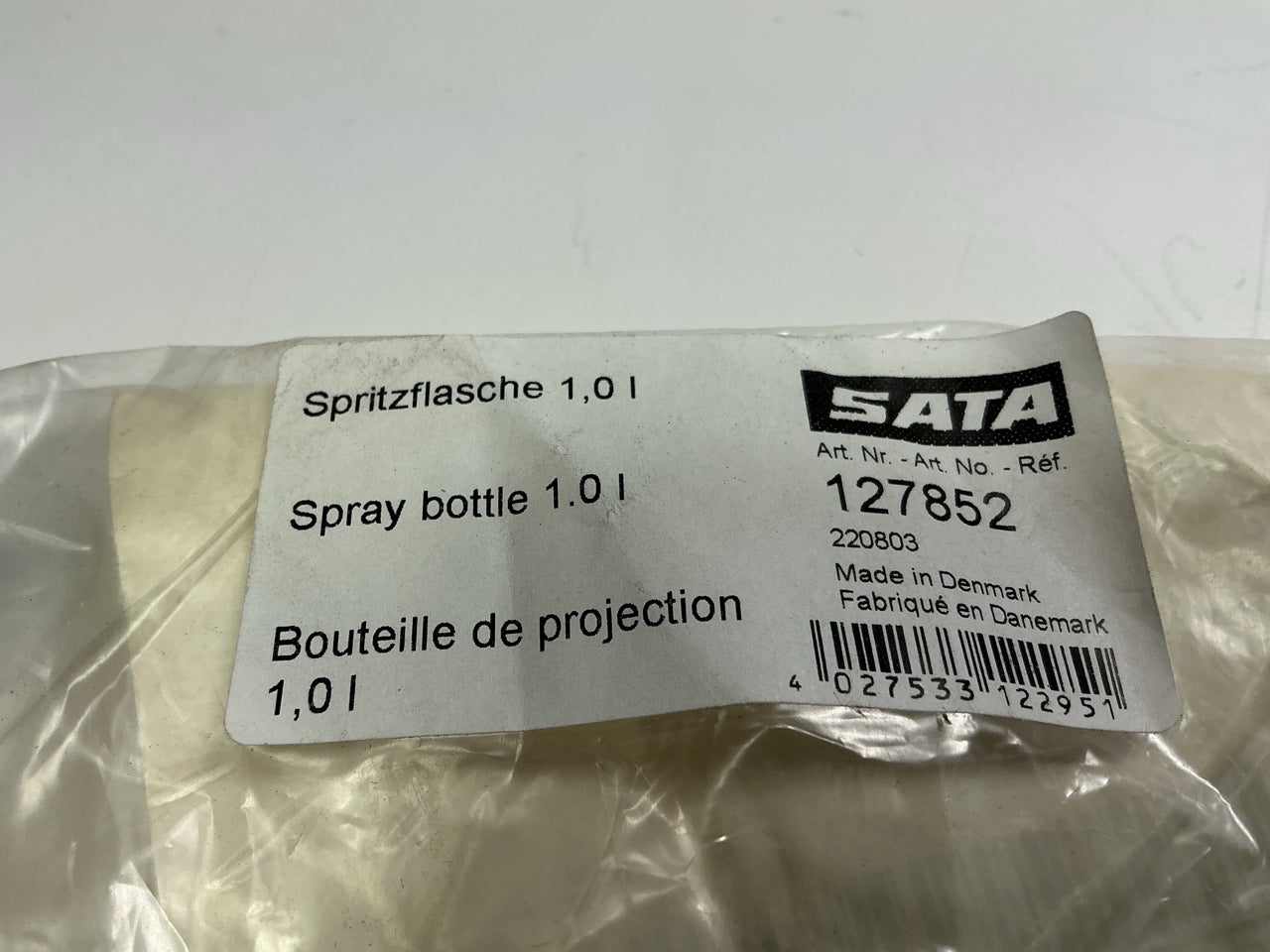 SATA 127852 RPS 127852 1 Liter Cleaning Solution Squeeze Bottle