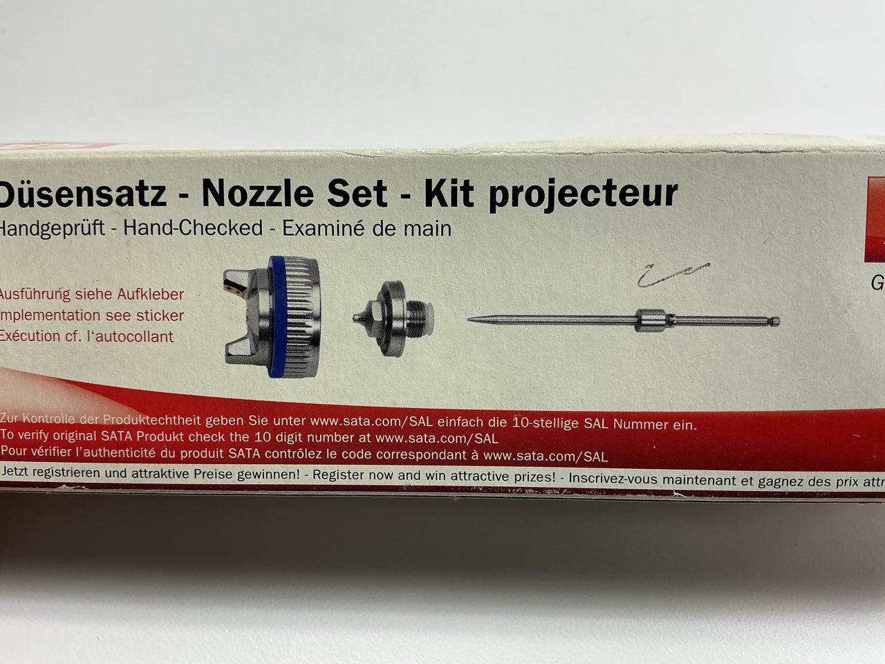 SATA 132373 1.3mm Nozzle Set For 3000 RP, SATAjet 3000 B Spray Gun