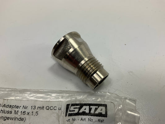 SATA 150136 M16 -1.5 Male RPS Adapter For Starting Line HLVP Spray Gun
