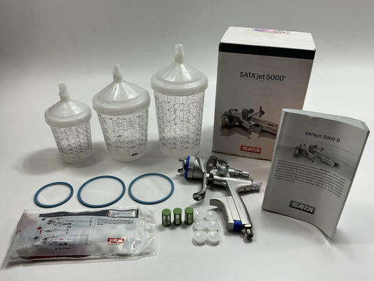 Sata 209858 SATAJet 5000 B RP Spray Gun 1.2mm Nozzle W/ Starter Kit