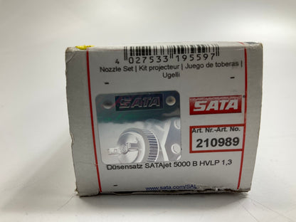 SATA 210989 Nozzle Set, 1.3 Mm, 5000B HVLP Spray Gun Nozzle, Stainless Steel