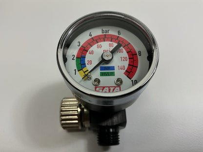 Sata 27771 Spray Gun Air Regulator With Gauge