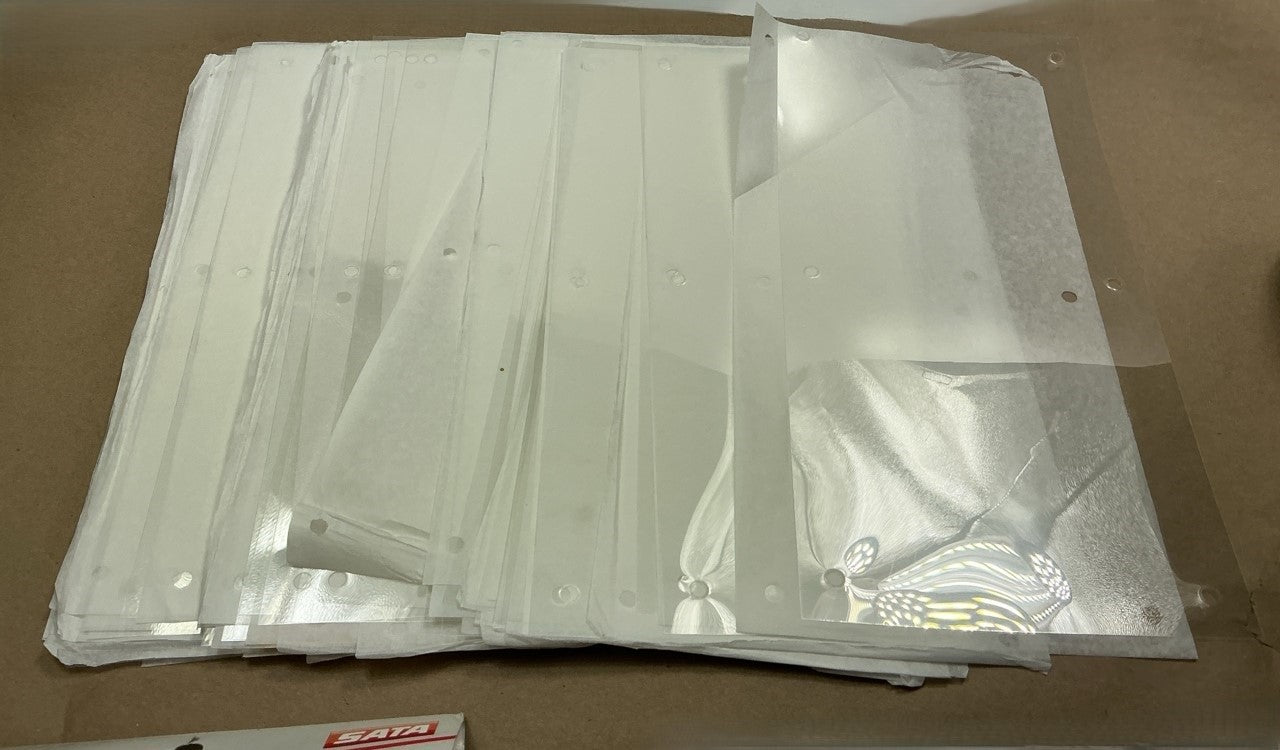 SATA 35050 Tear-Off Visor Sheets For SATA Vision 2000 Hood Respirator Pack Of 50