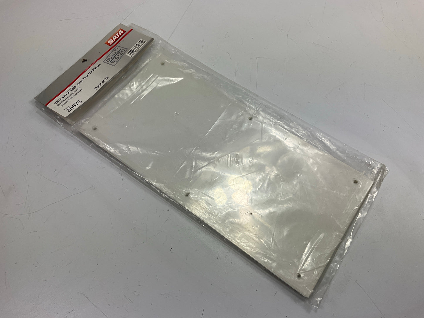 SATA 35675 Replacement Visor - Pack Of 25, For Air Vision 2000 Air Respirator
