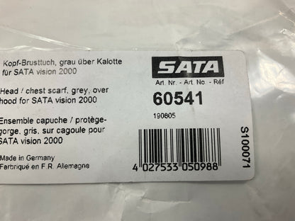 SATA 60541 SATA Vision 2000 Gray Anti-Static Hood & Chest Cloth