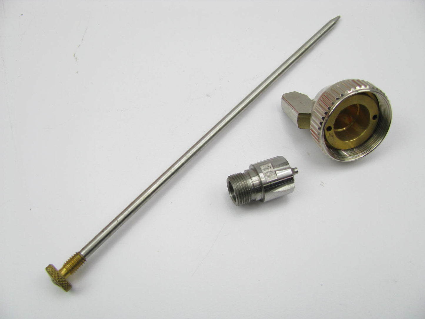 Sata 60673 Satajet Air Spray Gun LM 95, B, H, K 1.6 Nozzle Set Air Cap Needle