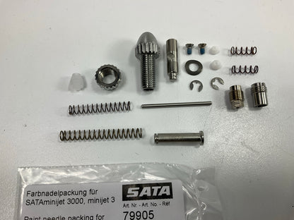 Sata 79905 Mini Jet 1,2,3,4 & 3000 Needle Packing Service Set