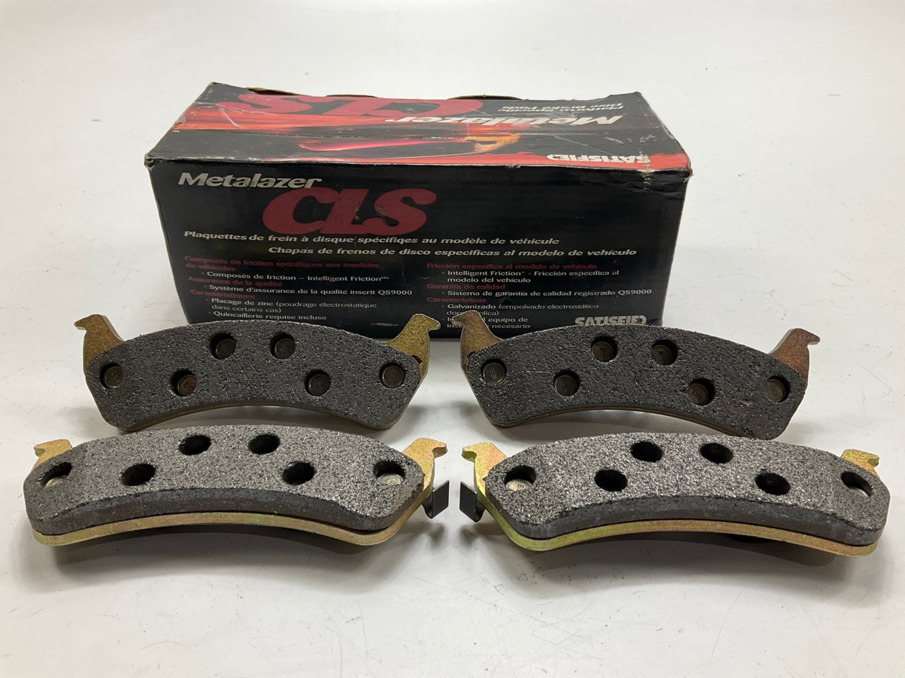 Satisfied CL625 Rear Brake Pads For 1994 Jeep Grand Cherokee