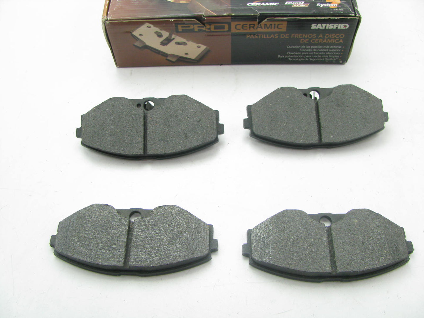 Satisfied CMX587 Ceramic Disc Brake Pads - Front