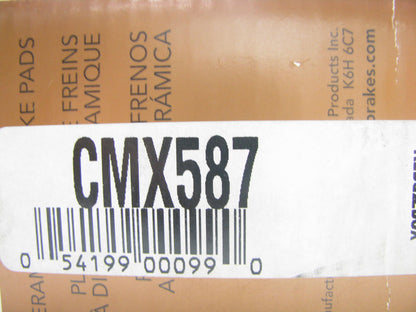 Satisfied CMX587 Ceramic Disc Brake Pads - Front