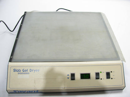 USED - VERY GOOD COND. Savant Slab Gel Dryer Model SGD2000 -115