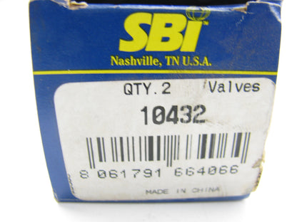 (2) Sb International 10432 Engine Intake Valves 1994-1997 Honda 2.2L F22 F22B1