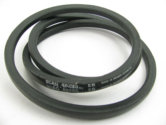 NEW - OEM Scag 48295 Cutter Deck RIGHT Belt For SM SW SWZ W/ 72'' Deck