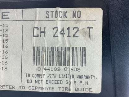 SCC CH2412T Tire Snow Chains PAIR 225/45-17, 205/55-17, 205/65-16, 205/65-15