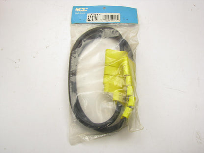 SCC SZ1174, 11.7'' X 5.2'' X 1.7'' Tire Traction Chain Rubber Tightener