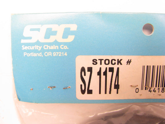 SCC SZ1174, 11.7'' X 5.2'' X 1.7'' Tire Traction Chain Rubber Tightener