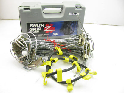 New SZ319 Shur Grip Super Z Passenger Car Tire Traction Chains - PAIR