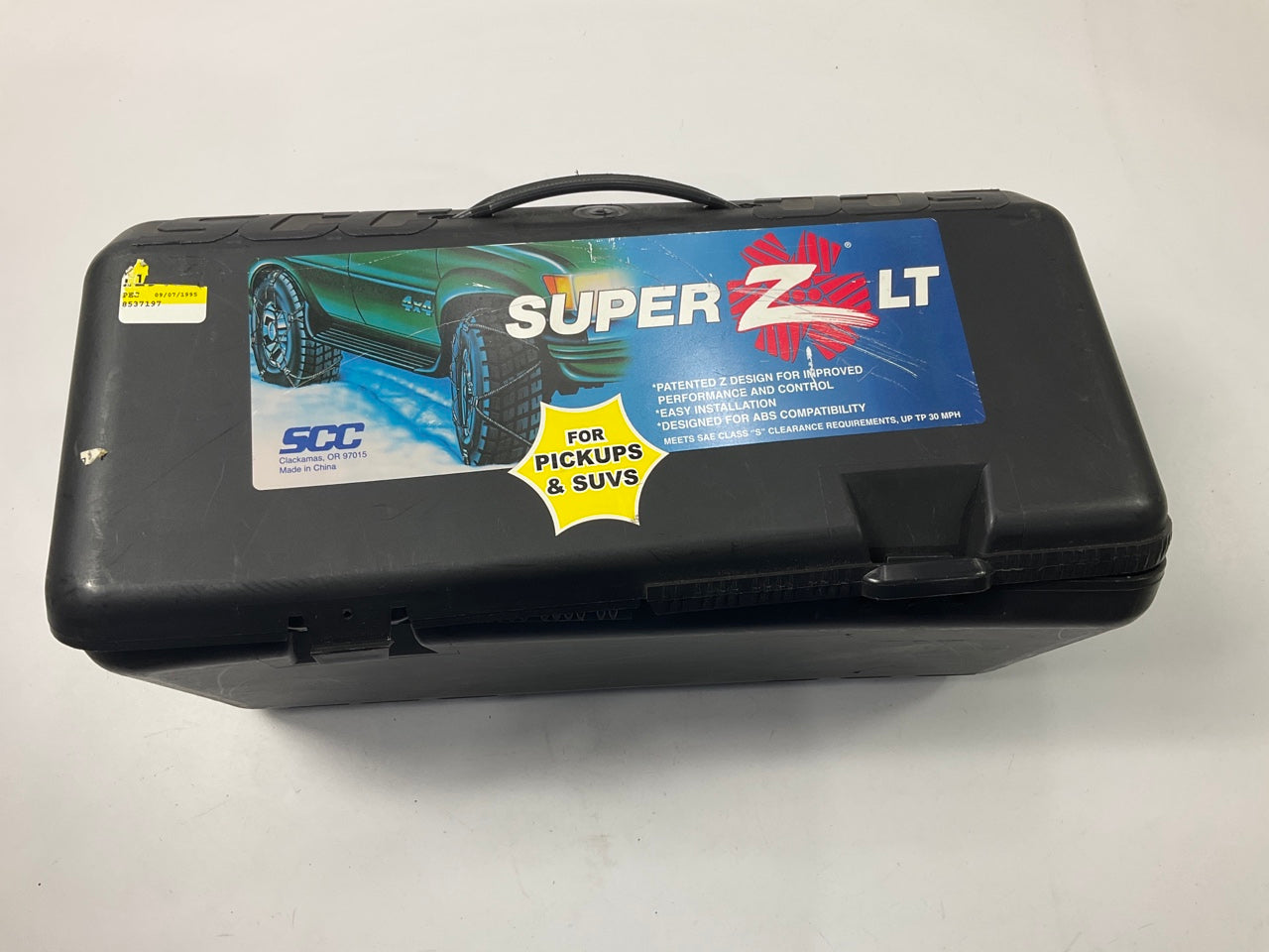 SCC ZT751 Super Z LT Light Truck And SUV Tire Snow Traction Chain - Set Of 2