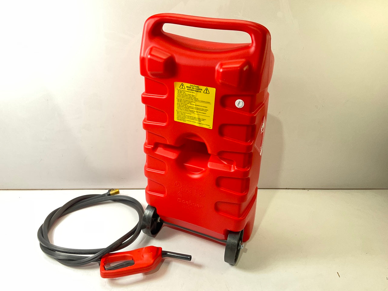 Scepter 06792 14 Gallon Flo-N-Go Gasoline 14 Gallon Portable Gas Fuel Tank Caddy