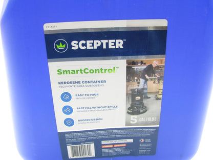 Scepter FR1K501 5 Gallon SmartControl Kerosene Can