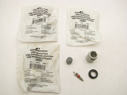 (4) Schrader 20002 TPMS Tire Pressure Monitor Sensor Valve Stem Service Kits