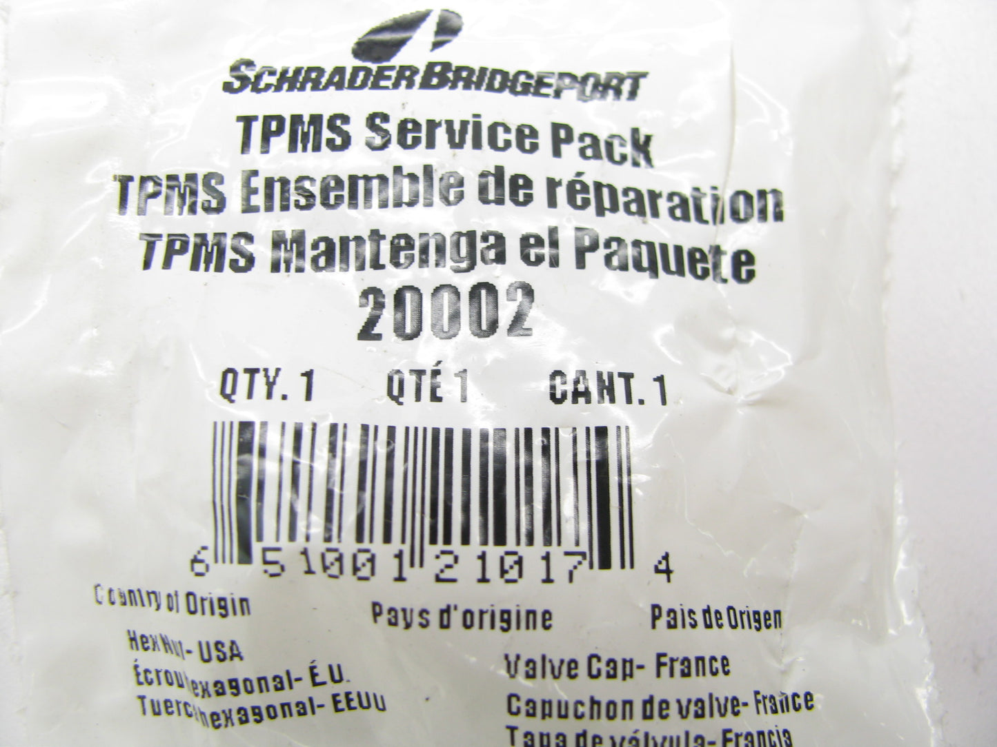 (4) Schrader 20002 TPMS Tire Pressure Monitor Sensor Valve Stem Service Kits