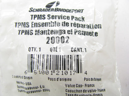 (4) Schrader 20002 TPMS Tire Pressure Monitor Sensor Valve Stem Service Kits